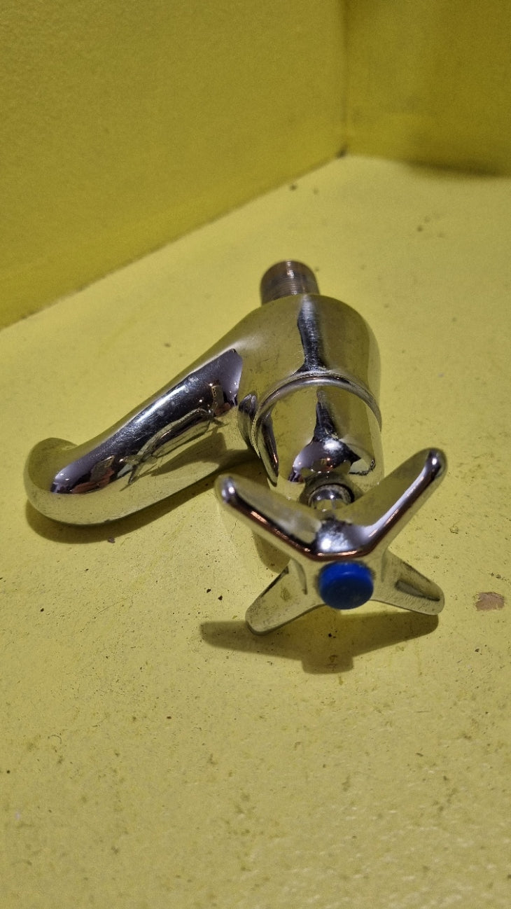 Retro Basin Mount Kettle Spout Tap   160H x 45W x 120D