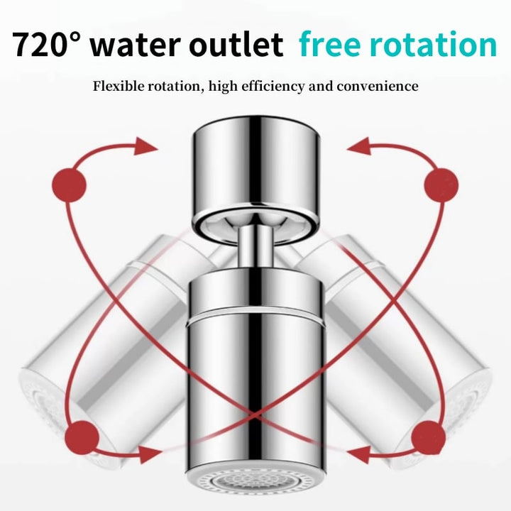 Kitchen Sink Faucet Universal Splash-Proof Washing Artifact Universal Joint Swivelling Extension Faucet Adapter