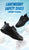 LARNMERN Men's Safety Shoes Steel Toe Construction Protective Footwear Lightweight 3D Shockproof Work Sneaker Shoes For Men