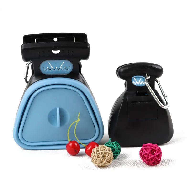 Dog Poop Bag Dispenser Travel Foldable Pooper Scooper Poop Scoop Clean Animal Waste Picker Cleaning Tools Pet Products