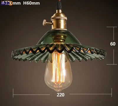 IWHD Glass Vintage Industrial Pendant Lighting Bar Restaurent LED Edison Bulb Light Fixtures Retro Loft Lamp Hanglamp