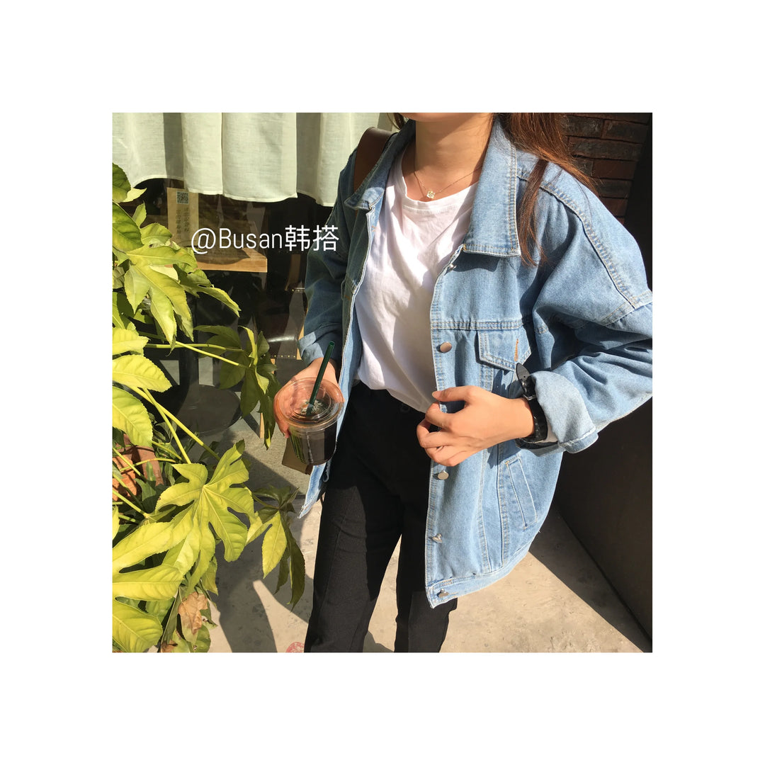 Women's fashion casual Denim Jacket L554
