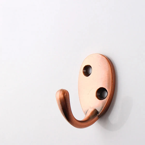KAK Zinc Alloy Vintage Bronze Cloth Hook Hangers Wall Hook Coat Bag Hat Hanging Hooks Bathroom Kitchen Anitque Racks with screws