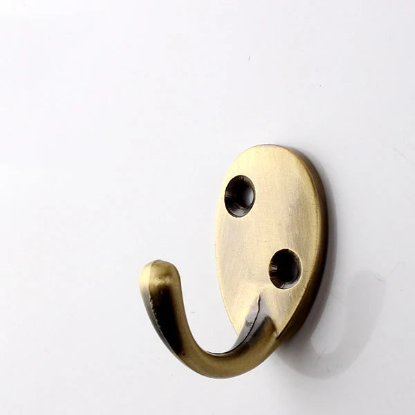 KAK Zinc Alloy Vintage Bronze Cloth Hook Hangers Wall Hook Coat Bag Hat Hanging Hooks Bathroom Kitchen Anitque Racks with screws