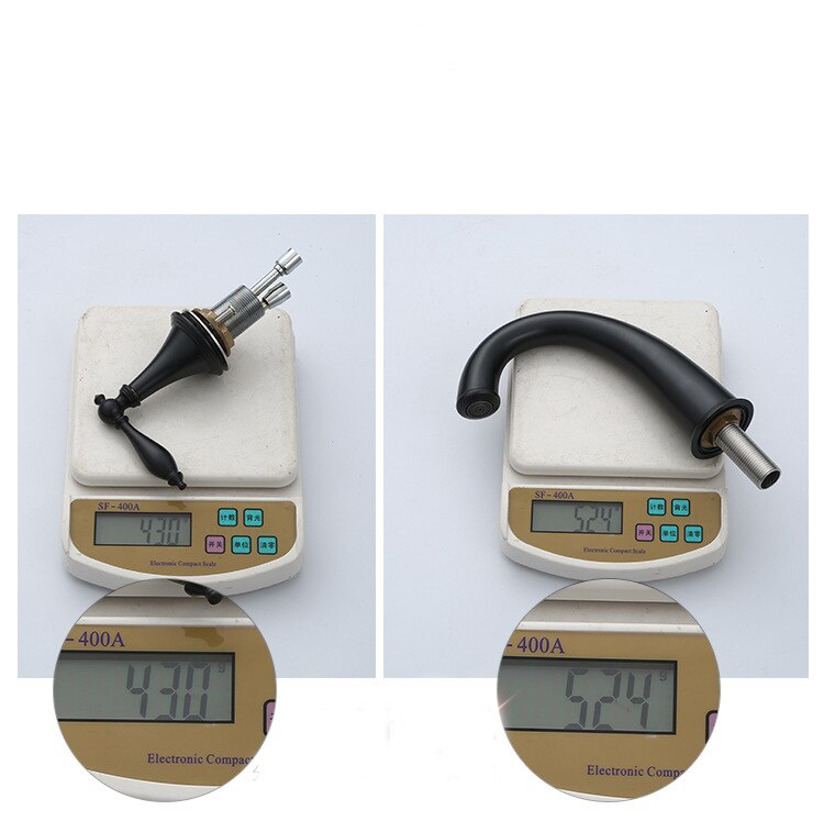 Brushed Nickel Widespread Basin Faucet Dual Handle Bathroom Sink Mixer Tap 3 Holes