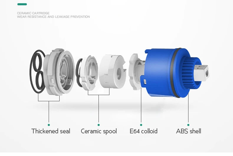 ELLEN Wall Mounted Bathroom Bath Faucet with Hand Shower Black Bath Tub Mixer Tap Bath Shower Mixer ELS2300