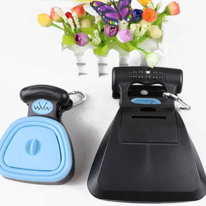 Dog Poop Bag Dispenser Travel Foldable Pooper Scooper Poop Scoop Clean Animal Waste Picker Cleaning Tools Pet Products