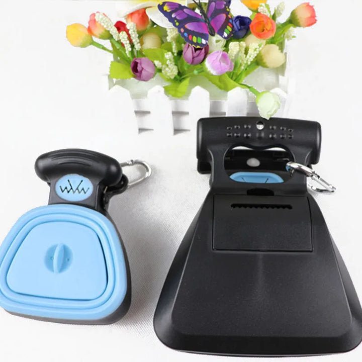 Dog Poop Bag Dispenser Travel Foldable Pooper Scooper Poop Scoop Clean Animal Waste Picker Cleaning Tools Pet Products