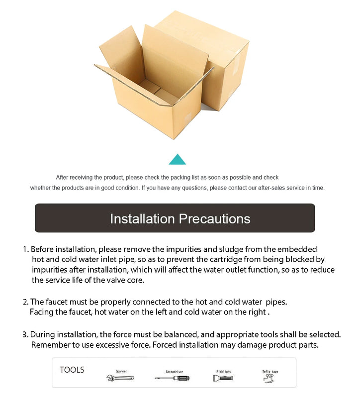 Brushed Nickel Basin Faucet Black Bathroom Faucet Deck Mounted Basin Sink Tap Mixer Hot & Cold Water Stainless Steel Faucet