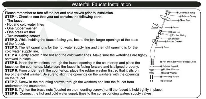 KEMAIDI Bathroom Sink Countertop Basin Bowl with Faucet Washroom Vessel Vanity Sinks Tempered Glass Basin Washbasin Faucet Set