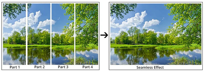 Custom 3D Stereo Window Views Garden Pool Photo Wallpaper Landscape Wall Decor Embossed Paper Wallpaper