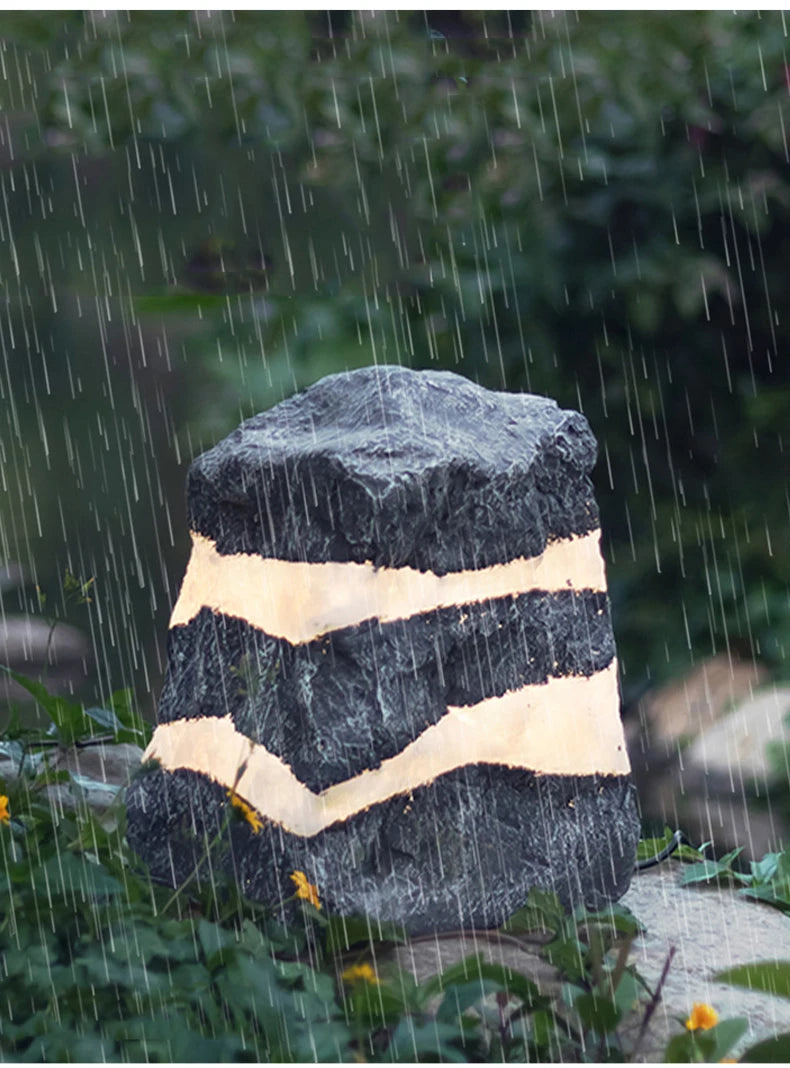Creative Garden Lighting Landscape Stone Backyard Courtyard  Rock