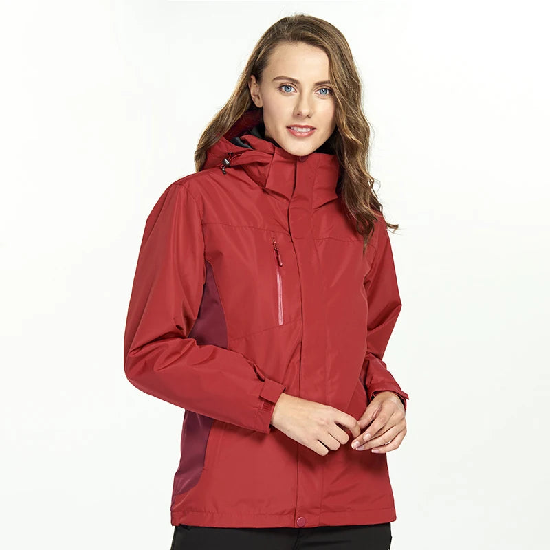 Casual Warm Jacket for Men and Women with Custom Logo Embroidery Three-piece Detachable for Winter Personalized Design