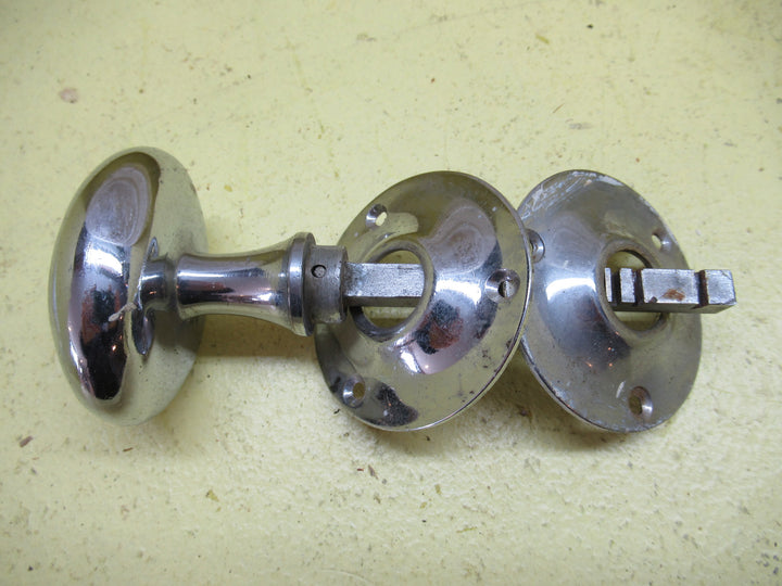 Chrome Wide Flat Oval Knob 60L x 45W x 55H