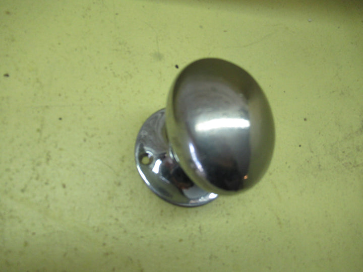 Chrome Wide Flat Oval Knob 60L x 45W x 55H