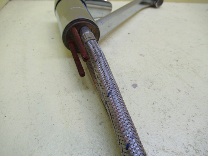 Kitchen Mixer Tap with Flexi Hose 110L x 50Dia x 110 Lever.250L Spout