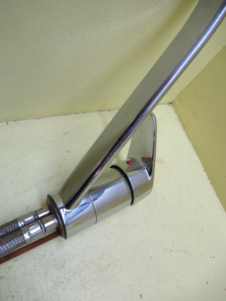 Kitchen Mixer Tap with Flexi Hose 110L x 50Dia x 110 Lever.250L Spout