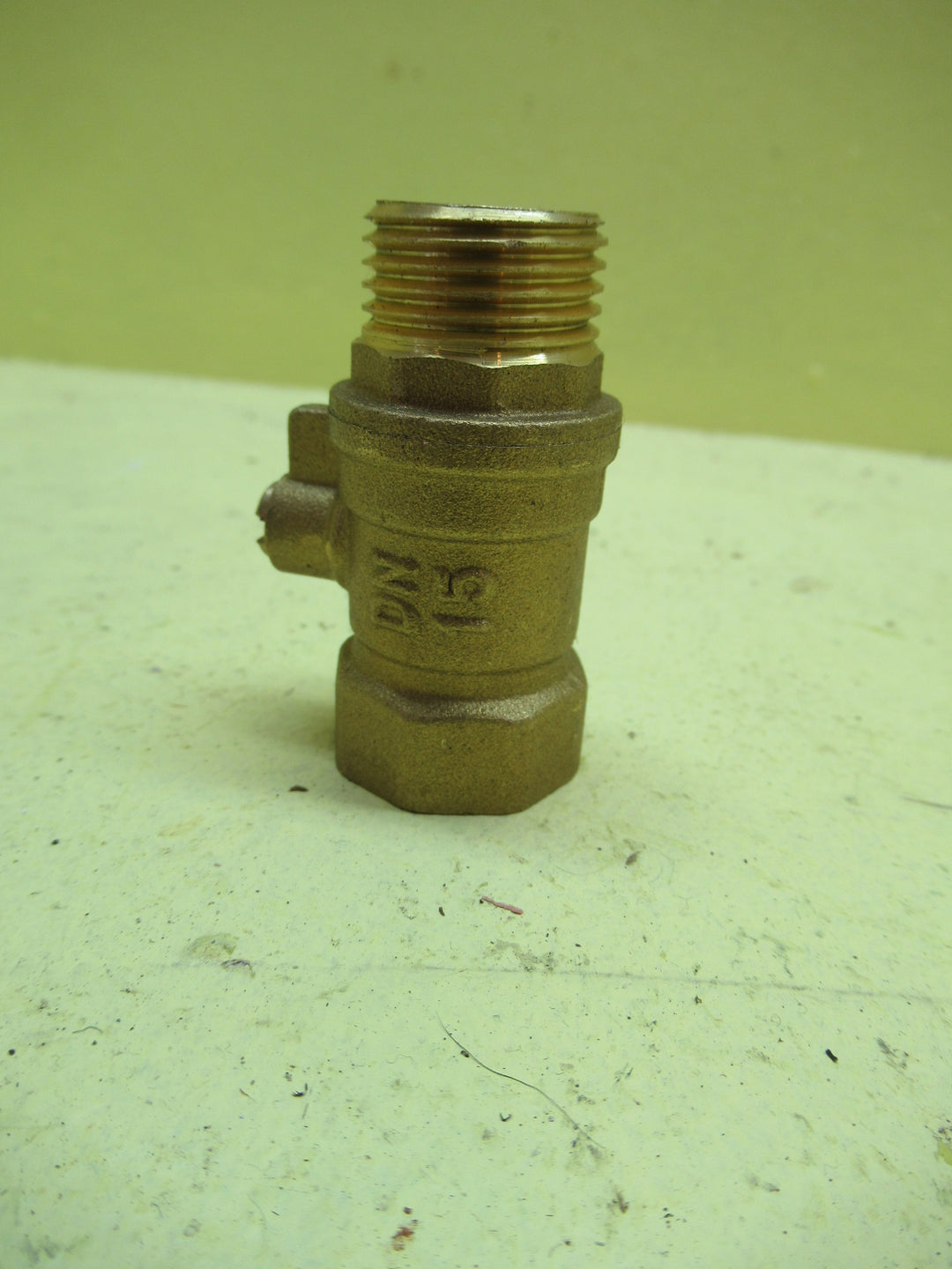 Brass DN15 3/4 Ball Corp Valve 52H x 15-20Dia