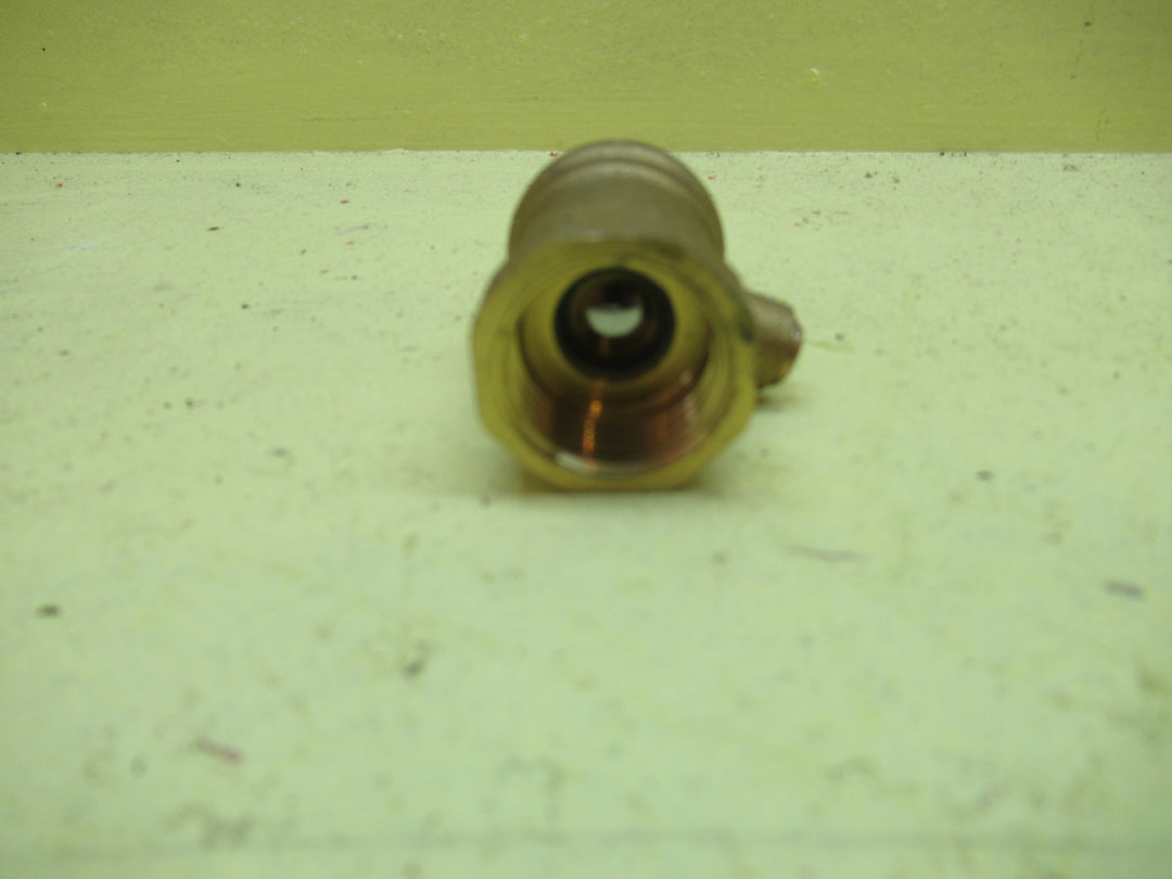 Brass DN15 3/4 Ball Corp Valve 52H x 15-20Dia