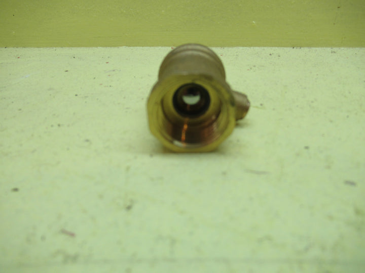 Brass DN15 3/4 Ball Corp Valve 52H x 15-20Dia