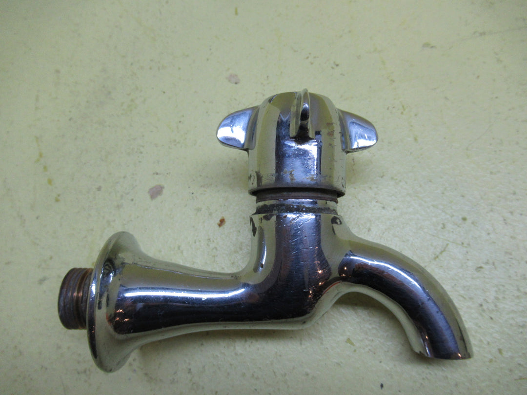 Chrome Fin Top Wall Tap 85H x 60W x 150D