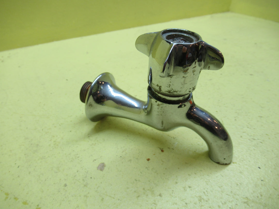 Chrome Fin Top Wall Tap 85H x 60W x 150D