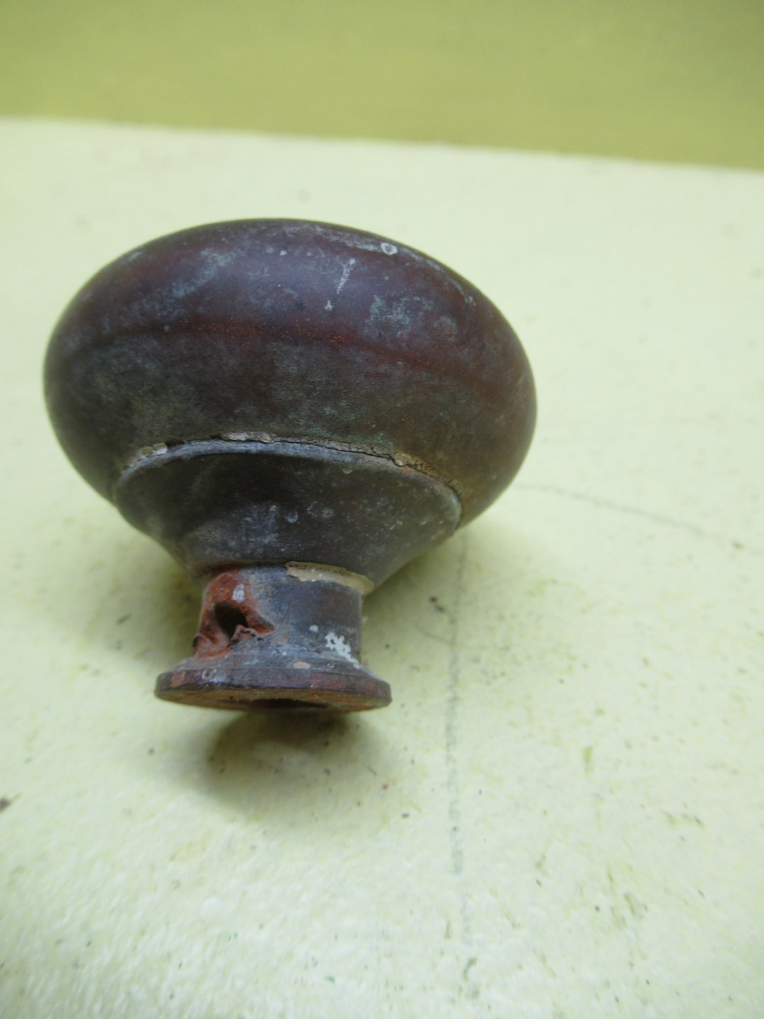 Antique Brass Round Door Knob 45H x 55Dia