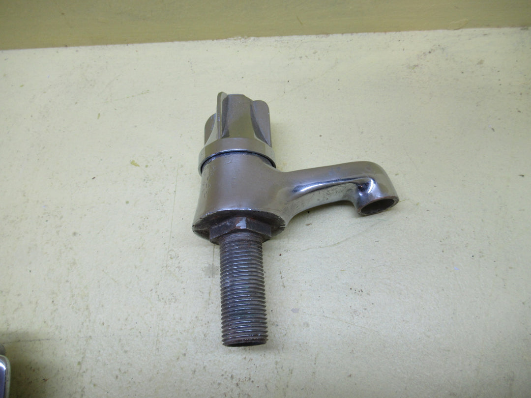 Large Tapered Side fin BasinFucet Tap 80H x 100D x 50Dia