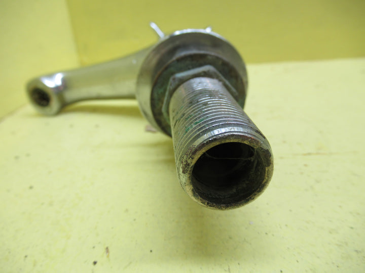 Curvy Small Pointed Fin Top with Skirted Bottom 100H x 110D x 60Dia