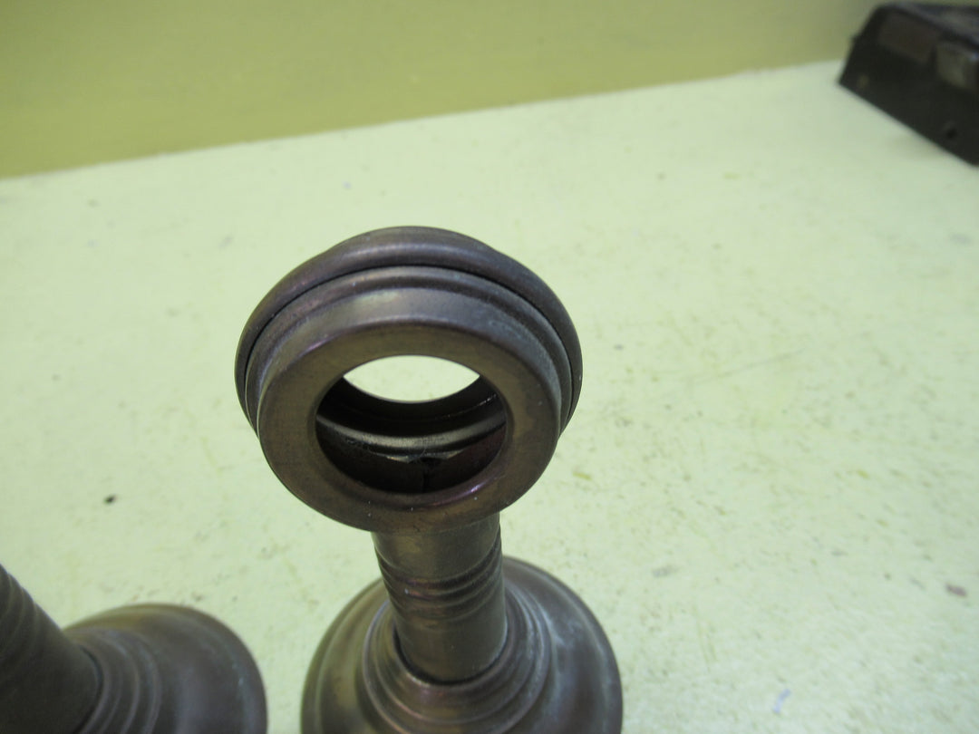 Brass Curtain Rod Holders(2) 105D x 62Dia