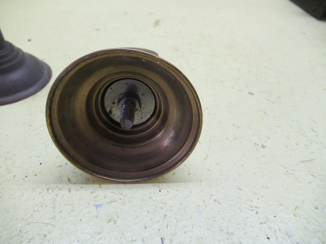 Brass Curtain Rod Holders(2) 105D x 62Dia