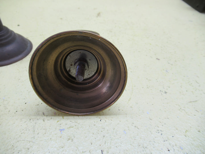 Brass Curtain Rod Holders(2) 105D x 62Dia