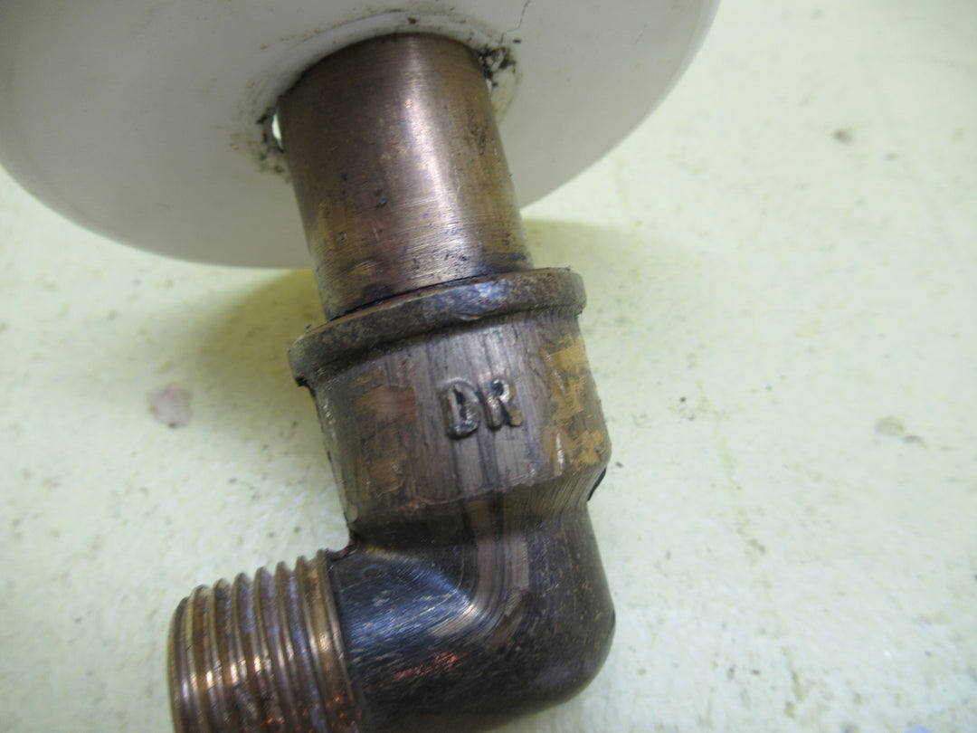 Corner Brass Connecting Pipes 75L x 45W