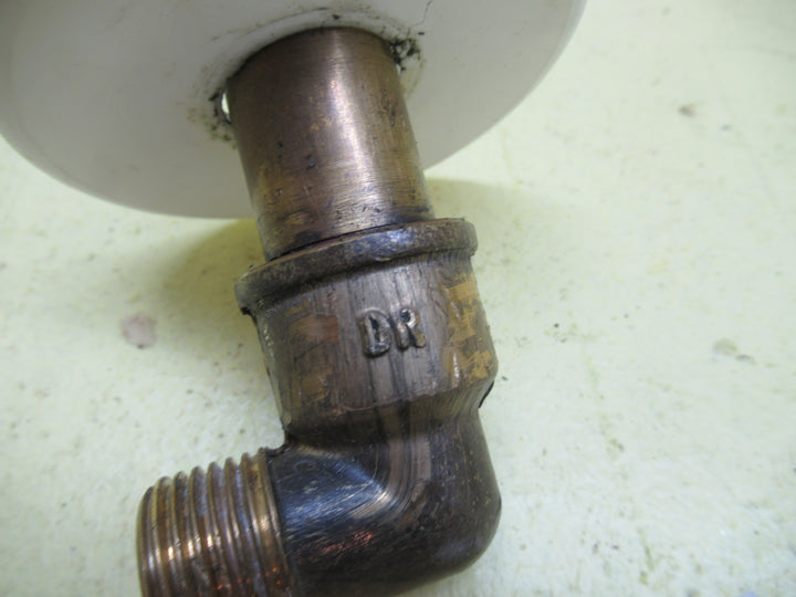 Corner Brass Connecting Pipes 75L x 45W