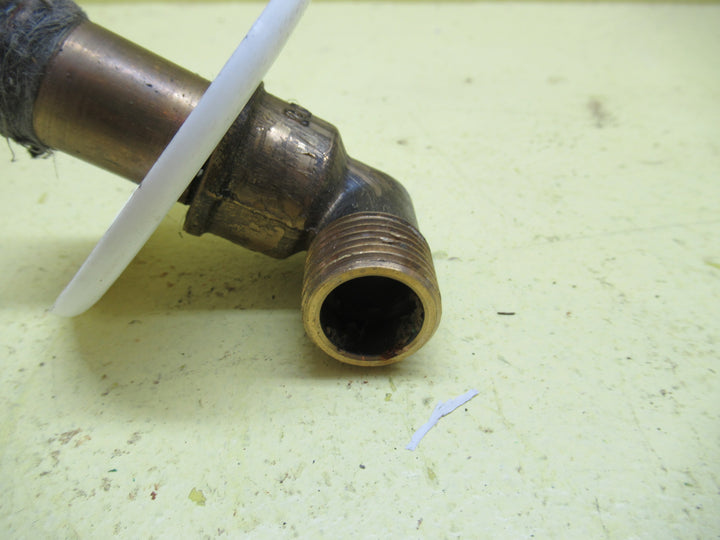 Corner Brass Connecting Pipes 75L x 45W