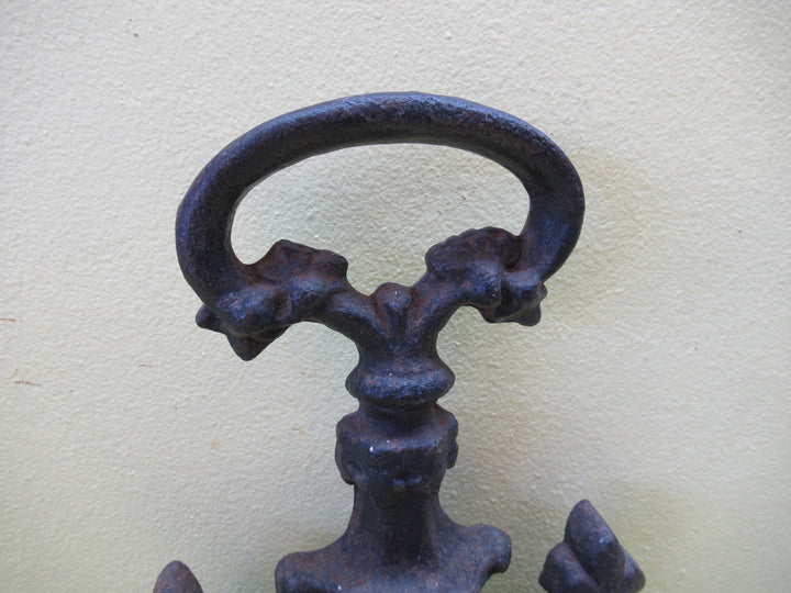 Knight in a Collum holding a Sheild Door Stop(Cira 1805) 440H x 200W x 75D