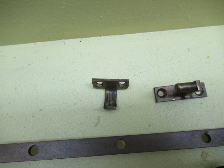 Complete Brass Nub End Casement Stay 355L x 12W