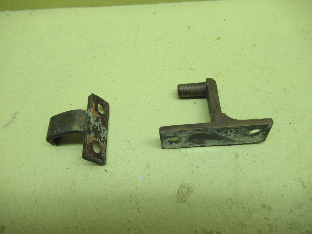 Complete Brass Nub End Casement Stay 355L x 12W