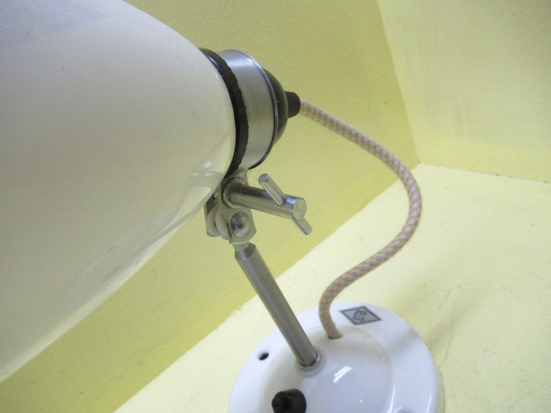 Porcelain Wall Light with Push Button
