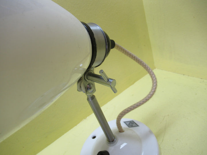 Porcelain Wall Light with Push Button