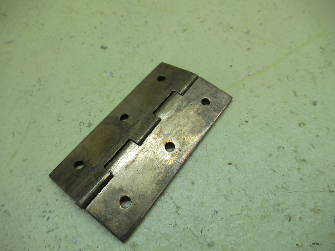 Brass Effect Butt Hinge 76L x 21-42W