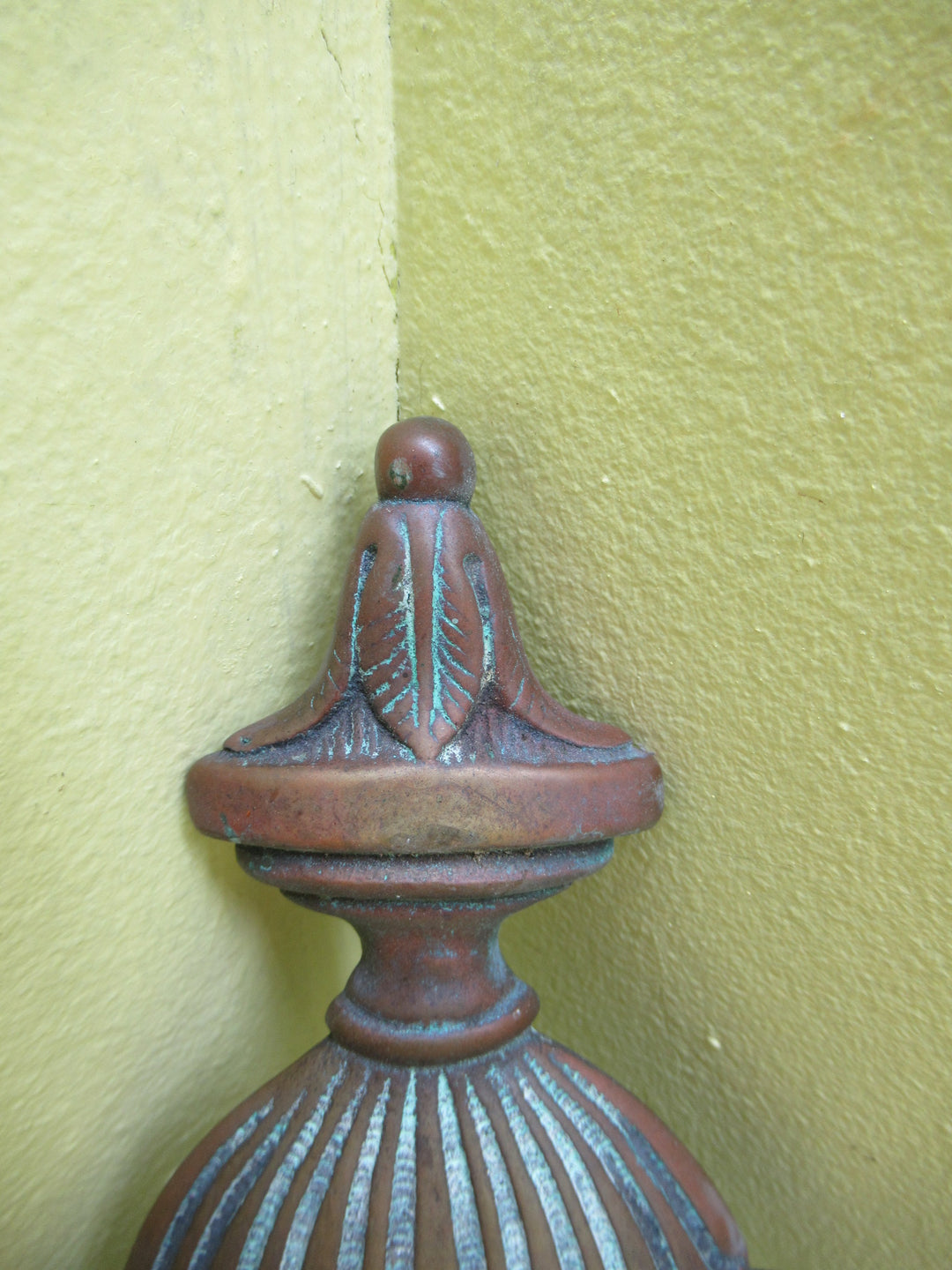 Ornate Grecian Style Brass Urn Door Knocker 195L x 115W x 30D