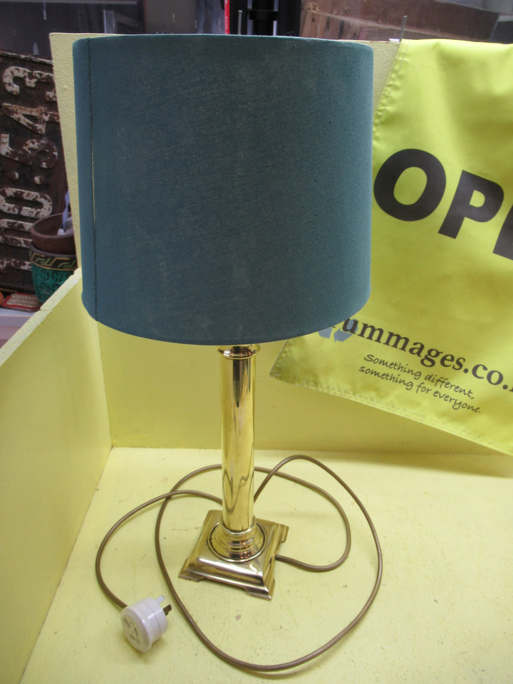 Brass Lamp Deck Top Lamp Shade 42H x 115SQ Shade 200H x 24-28W