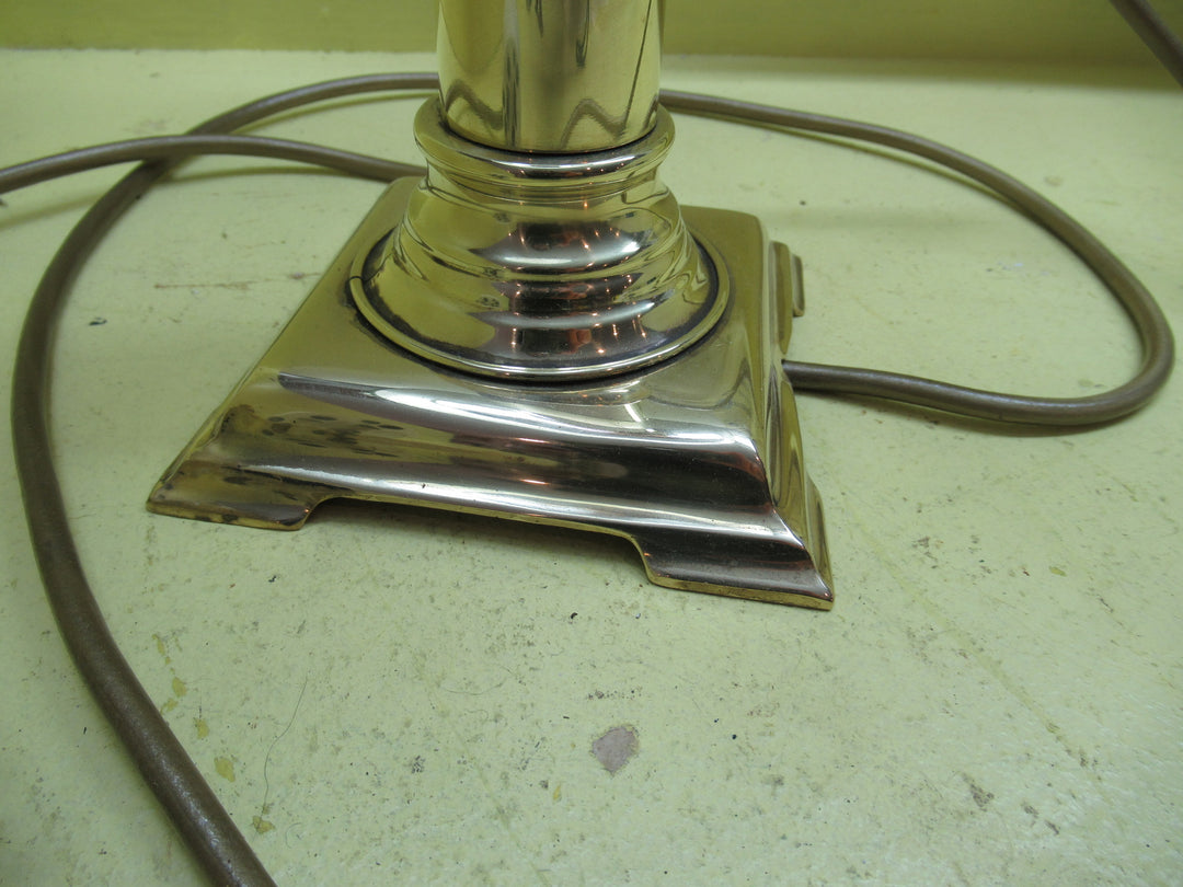 Brass Lamp Deck Top Lamp Shade 42H x 115SQ Shade 200H x 24-28W