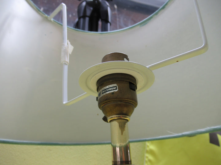 Brass Lamp Deck Top Lamp Shade 42H x 115SQ Shade 200H x 24-28W