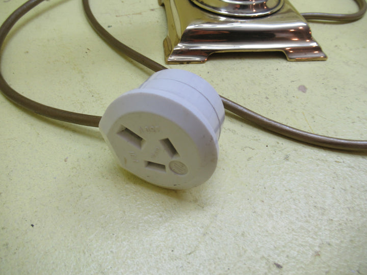 Brass Lamp Deck Top Lamp Shade 42H x 115SQ Shade 200H x 24-28W