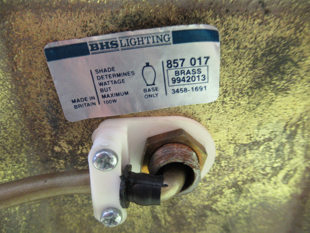 Brass Lamp Deck Top Lamp Shade 42H x 115SQ Shade 200H x 24-28W