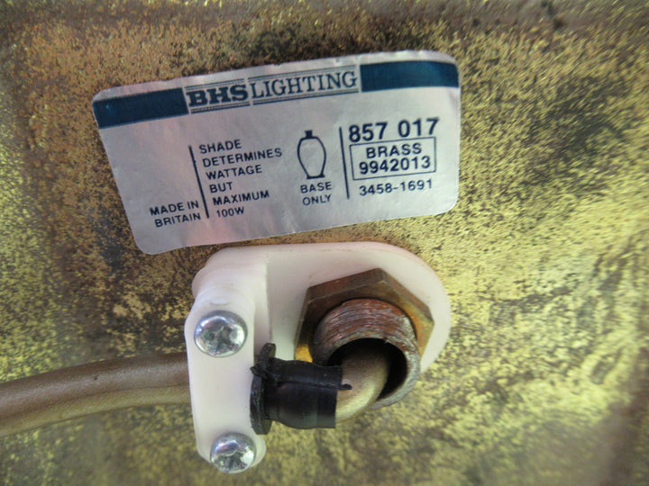 Brass Lamp Deck Top Lamp Shade 42H x 115SQ Shade 200H x 24-28W