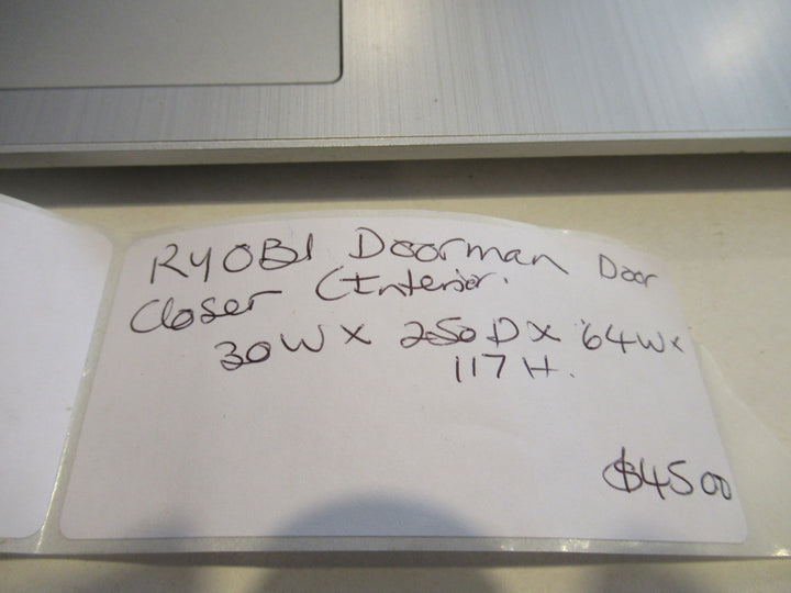 RYOBI Doorman Door Closer (Interior) 30W x 250D x 64W x 117H