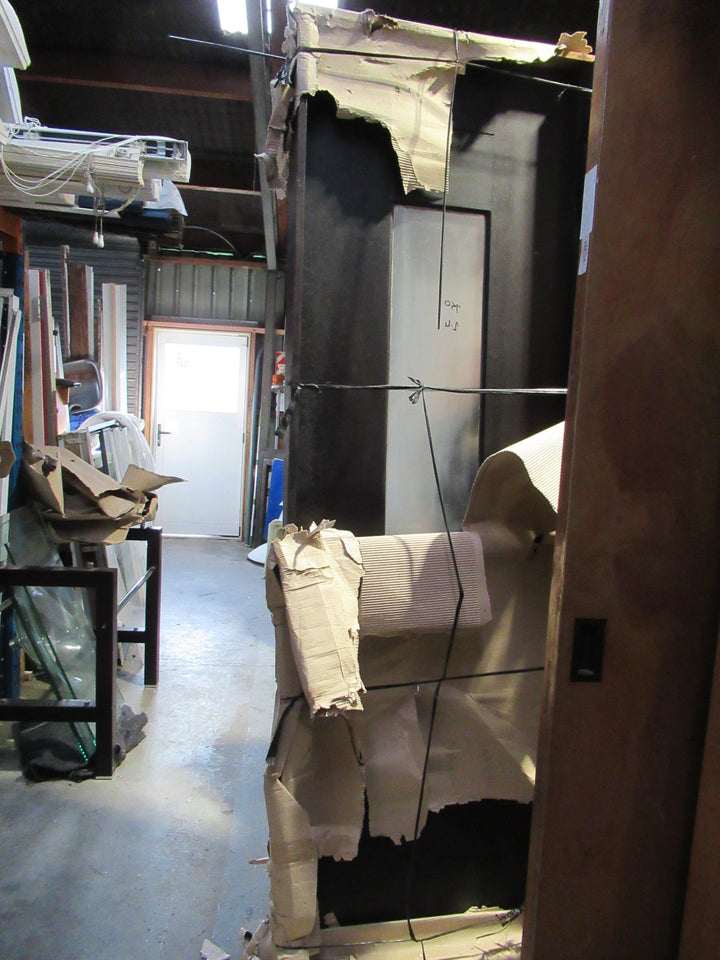 Indonesian Solid Mahogany 1 Lite Obscure Door 610-750 x 2400